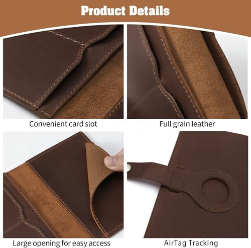 Genuine Leather Passport Holder For Travel