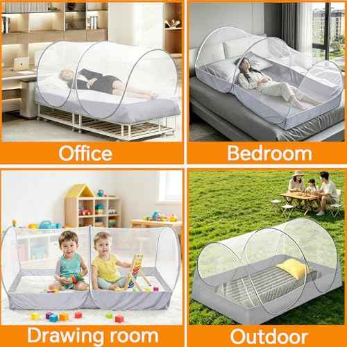 Portable Mosquito Net Foldable Pop