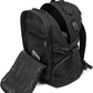 K-Cliffs Tactical Range Duffel Heavy Duty Travel Bag Quality Sport Gear Gym Tote Molle Lockable With US Patch (Combo)