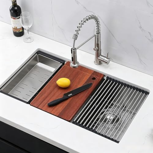33 Inch Double Bowl Undermount Kitchen Sink