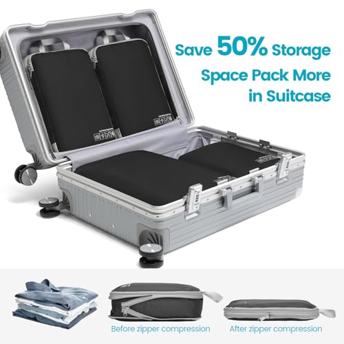 Compression Packing Cubes for Travel (5 Count)