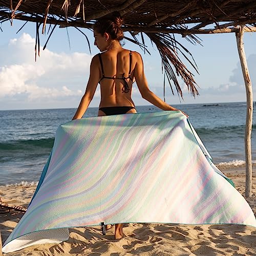 Quick Dry Towel Extra Large Waffle 78x35 Inch