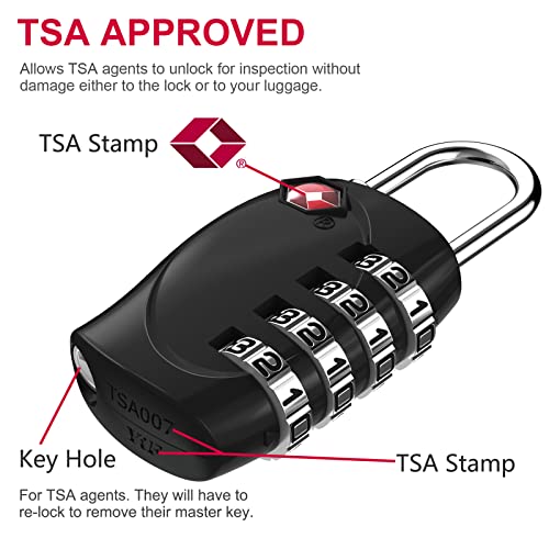 Luggage Locks TSA Approved (2 Count)