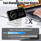 3-in-1 15W Magnetic Charger for iPhone, Apple Watch & AirPods, White