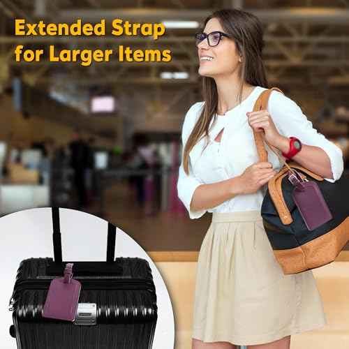 3 Pack Luggage Tags for Suitcases (3 Count)