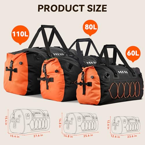 Waterproof Duffel Bag Motorcycle Dry Bag Backpack