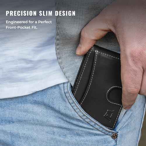 Money Clip Slim Minimalist Wallet for Men