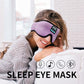Sleep Mask Bluetooth Headphones Soft Wireless Headband Eye Mask Blackout with Microphone