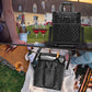 Insulated Wine Cooler Bag Leakproof 6 Bottle Tote Carrier