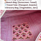 100% Cotton Quilted Tote Bag For Women