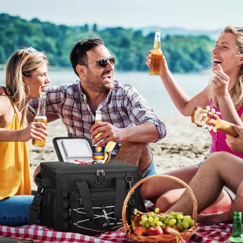 40 Can Leakproof Soft Cooler Bag with Quick Access Opening
