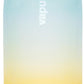 Vapur Collapsible Water Bottle With Carabiner, Compact Bottle Folds Flat For Hydration On The Go, Ideal for Traveling, Hiking or Camping, 16 Ounce, Malibu, Pack of 1