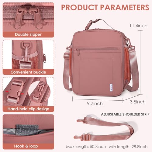 NOL Nylon Waterproof Kids Lunch Bag