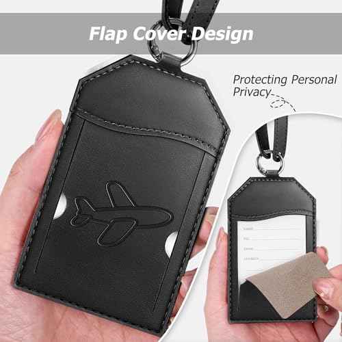 5 Pack Luggage Tags for Suitcases Bag Tag (5 Count)