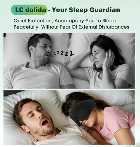 Sleep Mask with Headphones Bluetooth 5.4