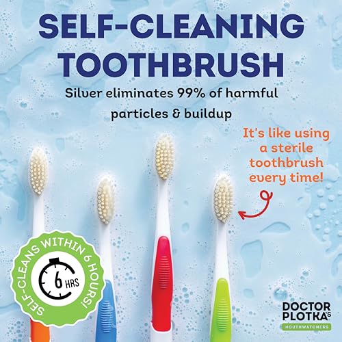 Soft Flossing Manual Toothbrush (4 Count)