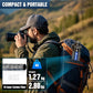 Compact Carbon Fiber Tripod with Leveling Base for Camera