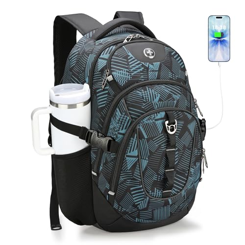Laptop Backpack with USB Charging Port