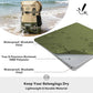30/40/55L Waterproof Dry Backpack & Phone Case - Large Floating Dry Bag for Kayaking, Travel, Hiking, Fishing, Camping, Motorcycles & Beach, Heavy-Duty Roll Top Men/Women (Tan/Army Green/Brown)
