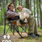 Padded Oversized Folding Camping Chair for Adults