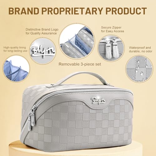 Travel Makeup Bag Organizer (3 Count)