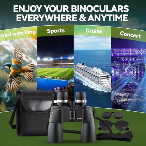 12 36X50 High Powered Zoom Binoculars for Adults