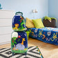 Kids Luggage 12" Toddler Backpack & 16" Travel Suitcase with Wheels (2 Count)