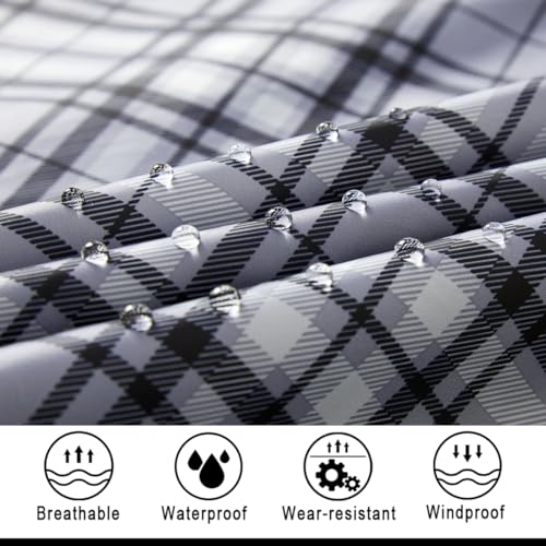 Reusable Rain Poncho for Adults