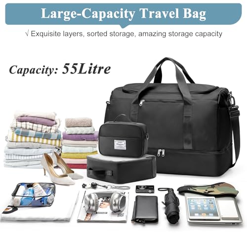 Extra Large Travel Duffle Bag (3 Count)