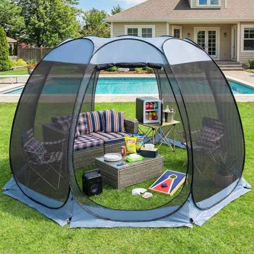 12'x12' Pop Up Screen House Tent