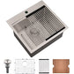 21 Inch Drop In Bar Sink Workstation
