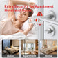 Portable Door Lock & Door Stop Alarm Set (2 Count)