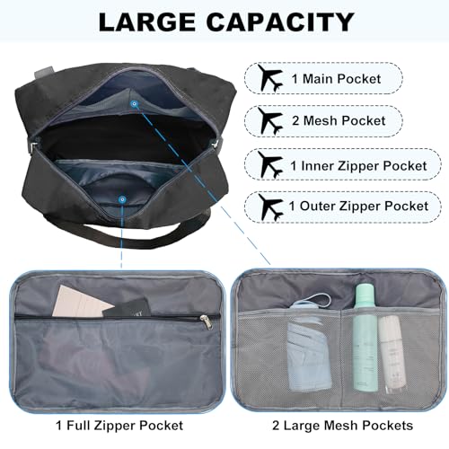 For Spirit Airlines Personal Item Bag 16x10x8 in Underseat Carry