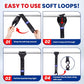 MOCA Heavy Duty Ratchet Straps Tie Down 4 Pack 1.6" x 15ft (4 Count)