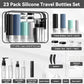 23 Pack Travel Bottles for Toiletries (23 Count)