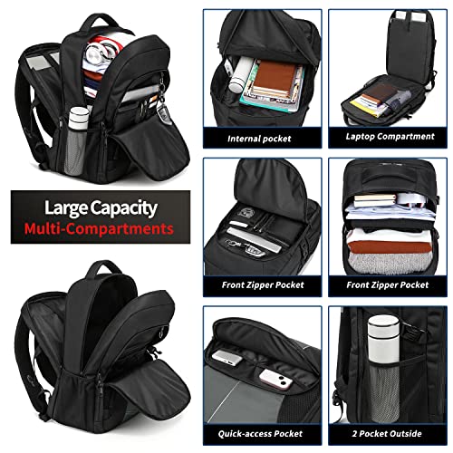 Extra Large Travel Laptop Backpack for Men 55L