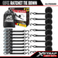 8 PK Ratchet Tie Down Straps (8 Count)