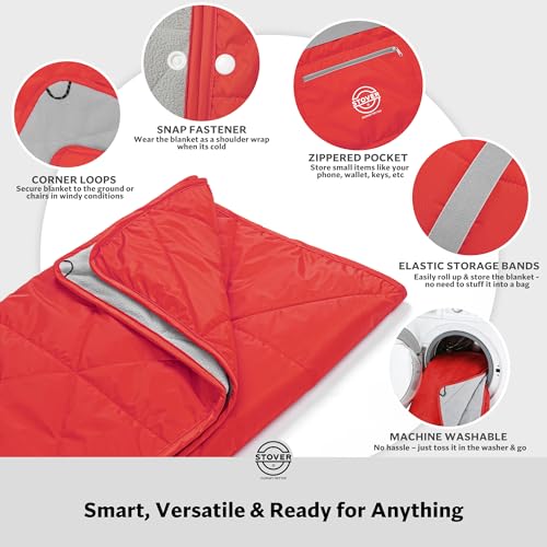 Large Waterproof Outdoor Stadium Blanket