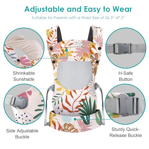 Baby Carrier Breathable Infant Carriers for 7
