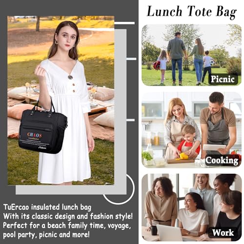 Chaos Coordinator Lunch Bag Cool Gifts for Coworkers Employee Appreciation Gifts Office Gifts Administrative Professional Day Gifts Useful Assistant Principal Boss Gifts for Women for Work