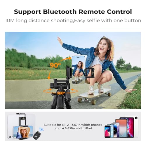 75" Aluminum Camera Tripod