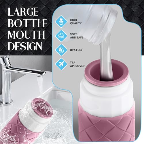 Travel Bottles for Toiletries (4 Count)