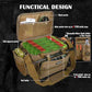 Fishing Tackle Bag with 4PCS 3700 & 2PCS 3600 Tackle Boxes (6 count)
