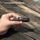 Compact Aluminum Black Key Organizer Holder with Pocket Clip