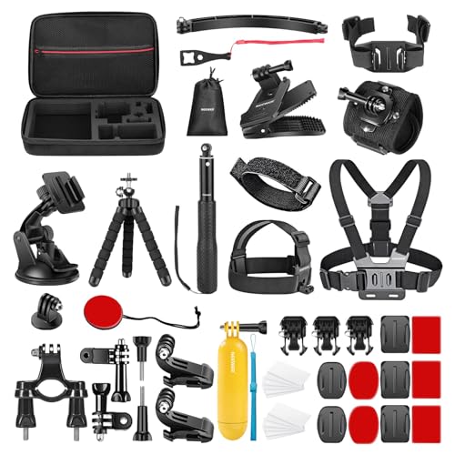 50 in 1 Action Camera Accessory Kit Compatible with GoPro DJI