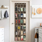 24 Pockets Clear Over the Door Shoe Organizer