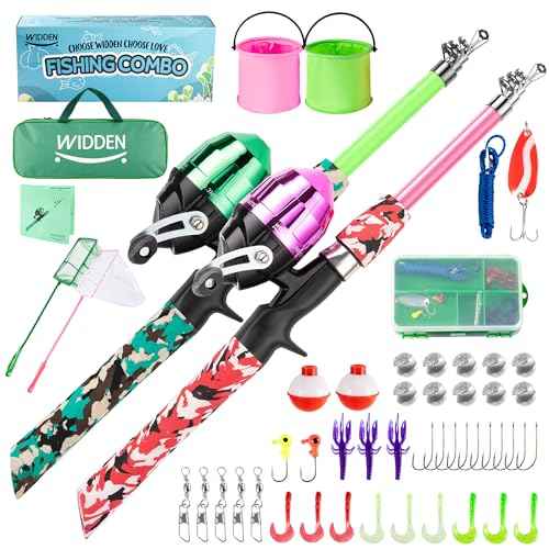 2 Pack Kids Fishing Pole