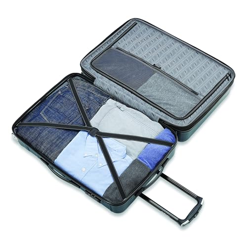 Omni 2 28 Inch Large Checked Hardside Luggage with 360° Spinner Wheels