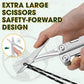 Multitool Pliers with Damascus Knife & Large Scissors