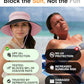 Ponytail Sun Hat for Women with UPF 50+ UV Protection